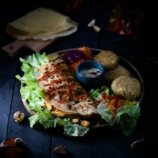 Assiette Kebab Veau — photo d'illustration