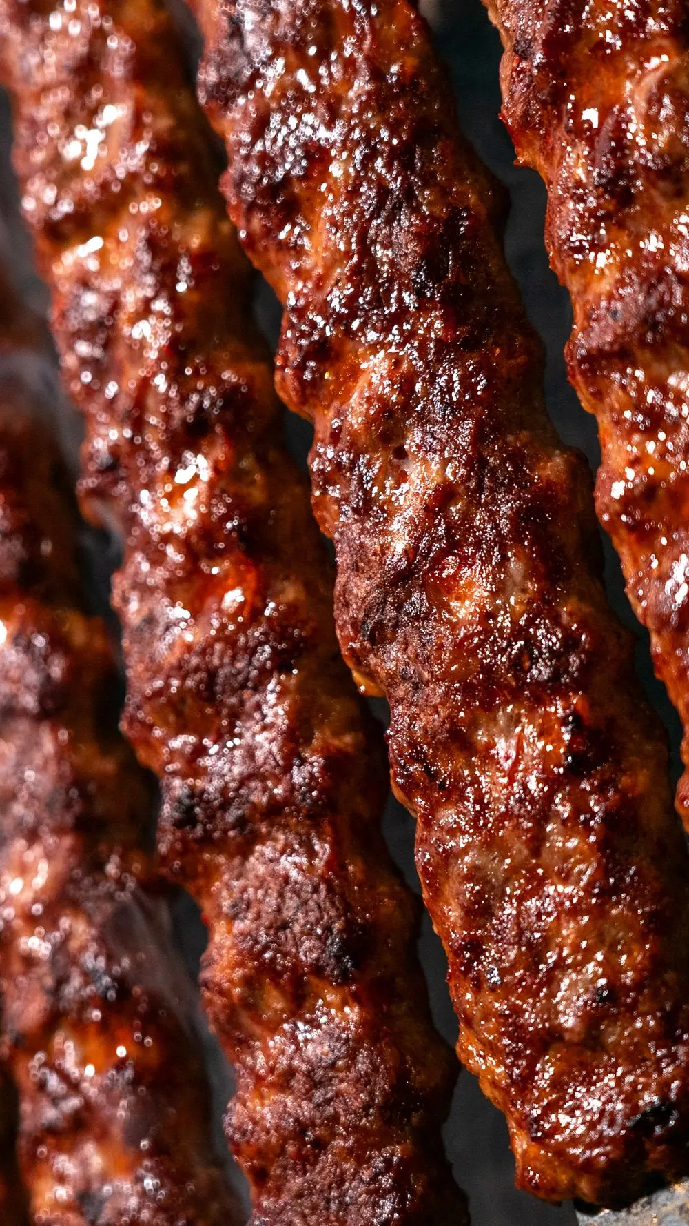 Brochettes d'adana grillées